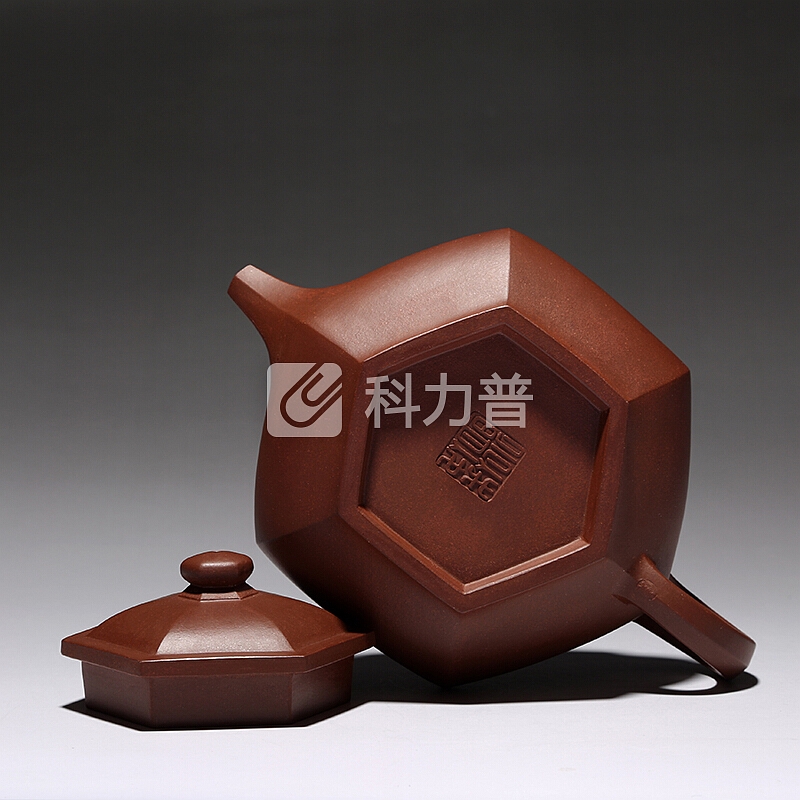 千寿堂 千寿堂 紫砂壶茶壶原矿手工茶具泡茶壶 收藏证书凌小明六方壶260ml