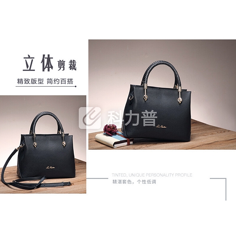 老人头 老人头（LAORENTOU）包包女包牛皮时尚大容量单肩包女港风ck包手提包斜挎包女JD909286J0ZY86L1A黑色