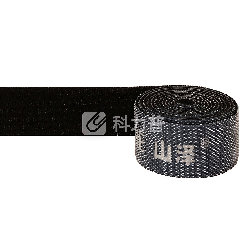 山泽(SAMZHE)电脑理线带 自由裁剪魔术贴 线缆收纳固定整理绕线器 尼龙粘扣扎线带5米 MST-50