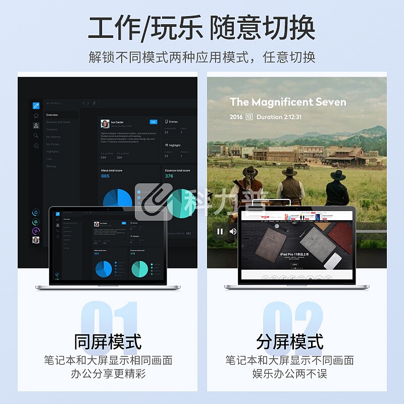 毕亚兹 Type-C转VGA转换器 雷电3苹果笔记本转接头扩展坞 usb-c接口小米苹果电脑显示器投影仪适配器 ZH85-灰