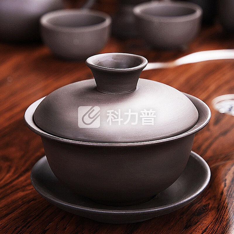 龙寅 紫砂茶具套装茶壶茶海茶台茶杯茶道科技木茶盘电热磁炉冰裂釉整套功夫茶具全自动套装四合一