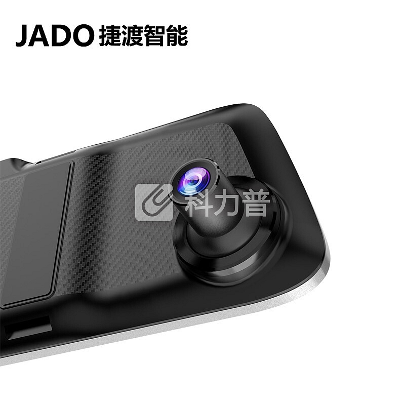 捷渡(JADO)行车记录仪高清夜视双镜头D600蓝光版1080P倒车影像一体机
