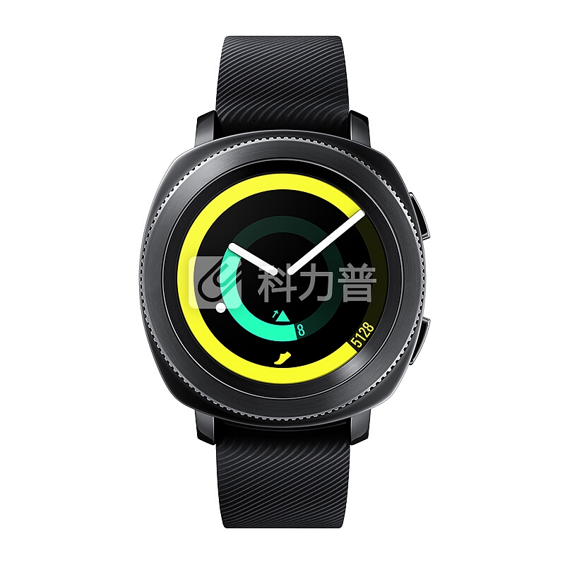 三星(SAMSUNG)Gear Sport运动手表 第二代智能手表 实时心率监测 GPS定位 兼容安卓和IOS 游泳防水 黑色