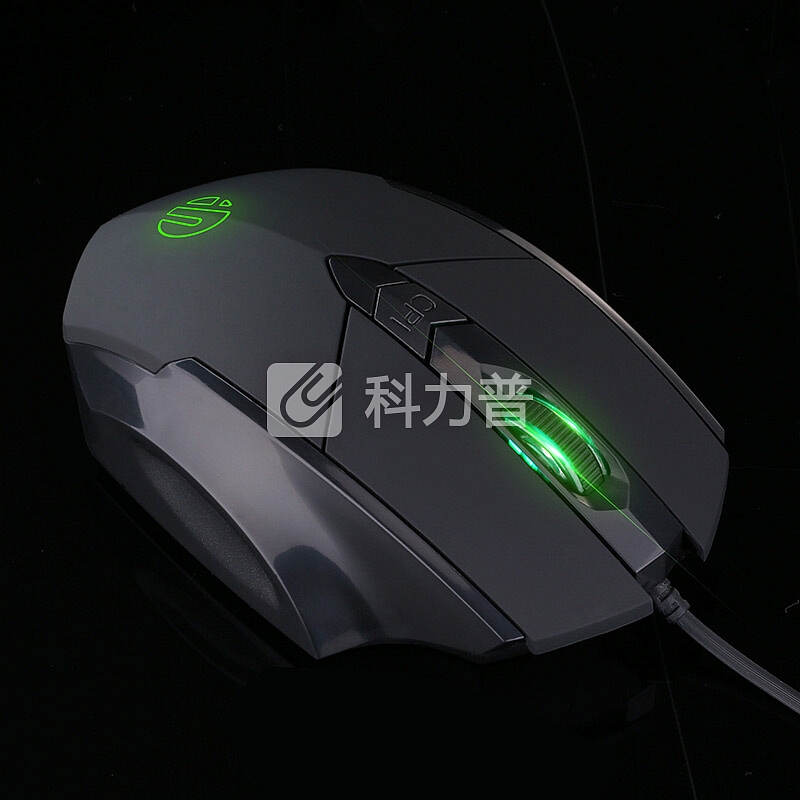 英菲克(INPHIC)PW1h有线游戏鼠标宏定义光电USB笔记本家用办公电脑台式CF电竞机械lol 黑色