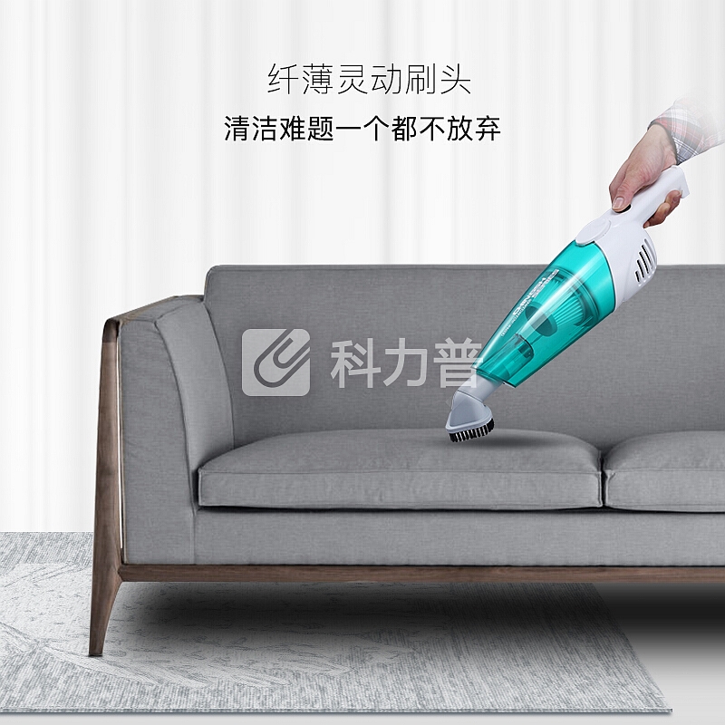 德尔玛(Deerma)DX128C小型手持吸尘器家用自营立式吸尘机
