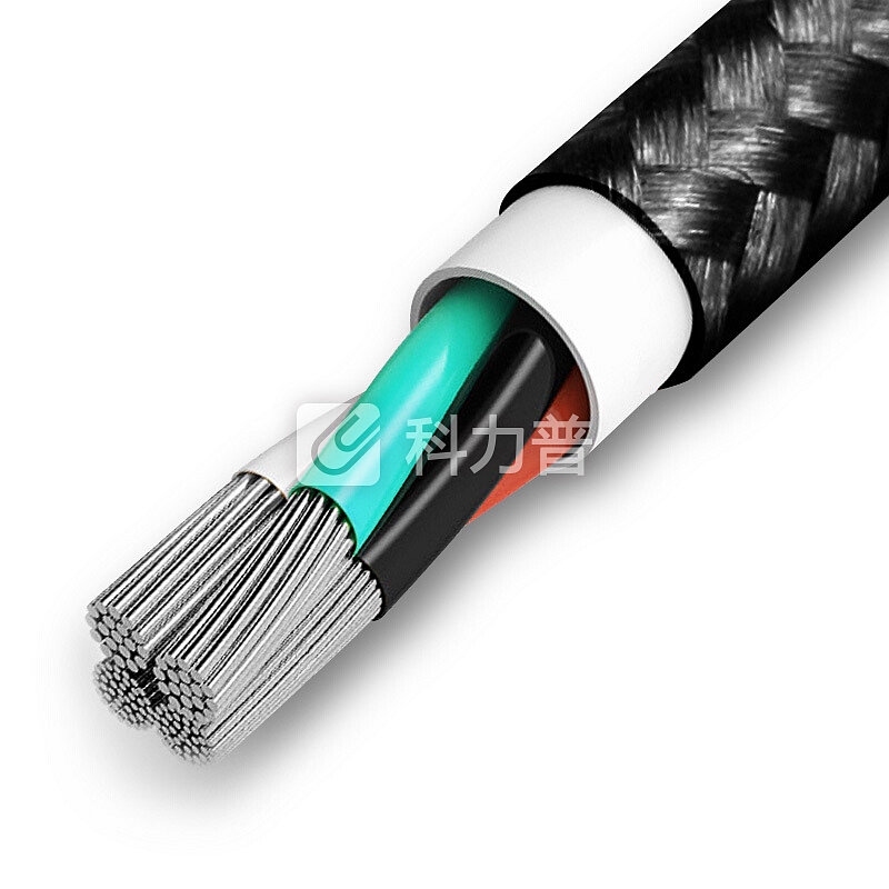 ESCASE 多功能数据线三合一手机充电线一拖三iPhone苹果Type-c安卓华为vivo荣耀oppo小米1.2米加长快充C15黑
