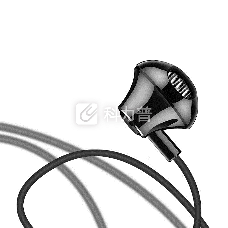 纽曼 (Newmine) 耳机半入耳式 耳麦音乐手机耳机游戏K歌重低音 音量调节苹果小米华为通用JK01 黑色