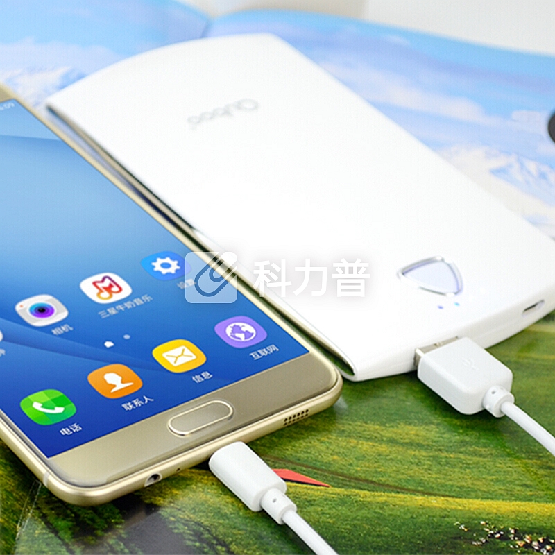 酷波 SC21 Micro USB 安卓接口手机数据线/充电线 2米 白色 适用于三星/小米/华为/魅族等安卓手机
