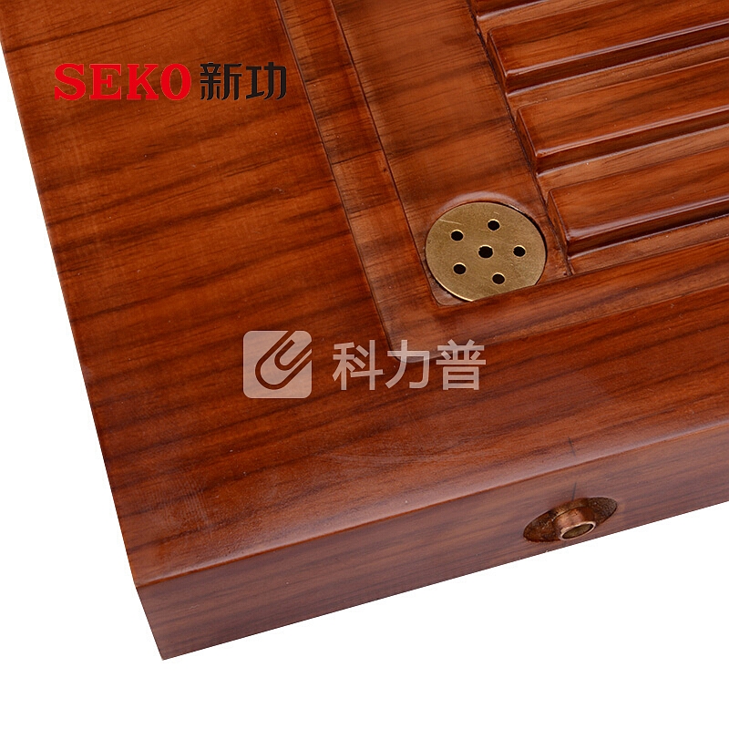 新功 SEKO 新功（SEKO）智能茶具花梨木茶盘四合一茶具套装整块实木功夫茶具 F176配F101