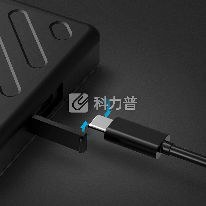 YottaMaster 2.5英寸Type-C三防笔记本移动硬盘盒外置盒免工具SATA串口支持固态SSD、机械硬盘 黑色A2-C3