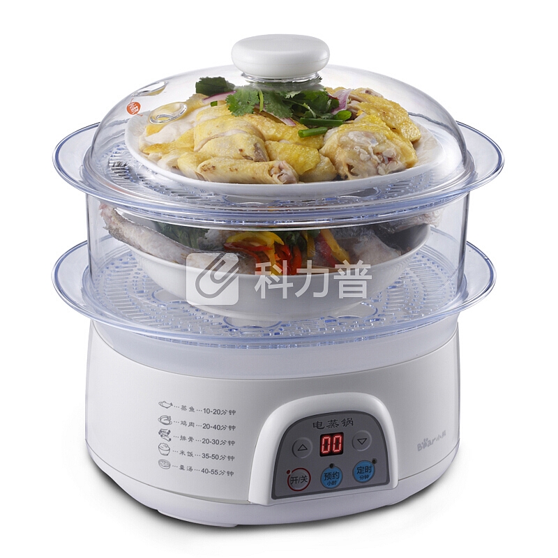 小熊 Bear 小熊（Bear）电蒸锅小家用多功能预约定时三层大容量多层蒸笼DZG-305 8L