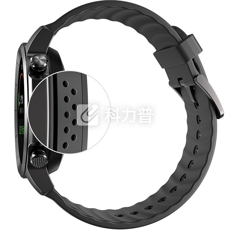 真时 pacewear 真时（Pacewear）HC腾讯智能手表男 接打电话 消息提醒 离线支付 防水 心率监测 多种运动模式 适配安卓&ios HC标准版--曜石黑