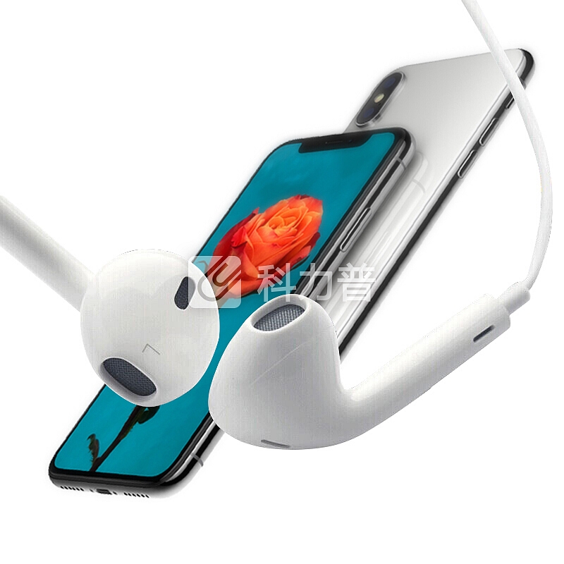 澳浪aola 苹果手机耳机iphone入耳式重低音线控麦克风耳塞适用6sPlus/iPadPro/Air/Mini 2018newiPad i8白色
