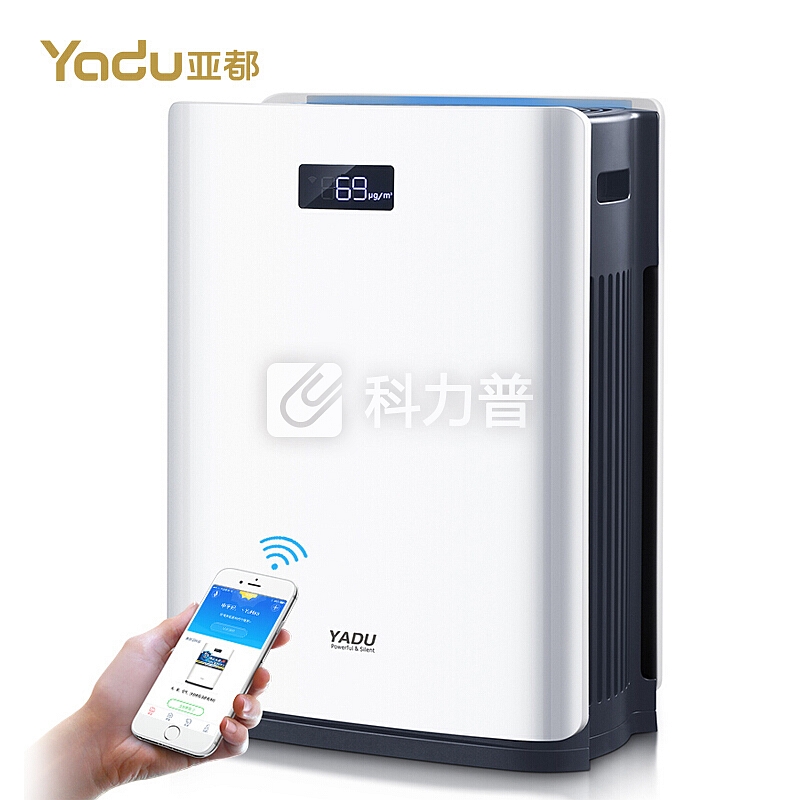 亚都(YADU)空气净化器 家用 净化器 除甲醛 除菌 除过敏源 除流感病毒 京鱼座智能生态产品 KJ455G-S4D