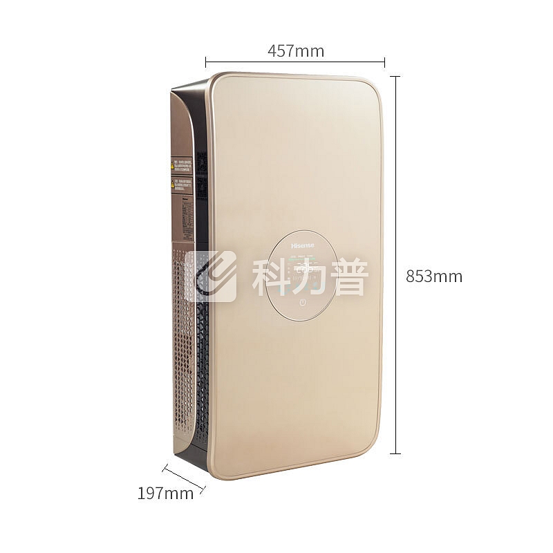 海信(Hisense)新风系统/新风机/空气净化器家用壁挂式 除甲醛 双向流全热交换SX-120-BA01
