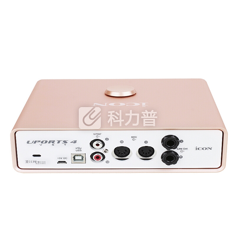 iCON艾肯Uports 4 外置声卡套装直播专业录音喊麦主播手机电脑通用网络K歌设备全套电容麦克风 Uports4+得胜麦克风 K850