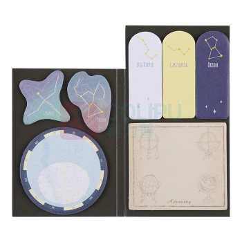 tanosee 日本tanosee星空手账卡通便利贴/百事贴/易事贴/便签纸/标签